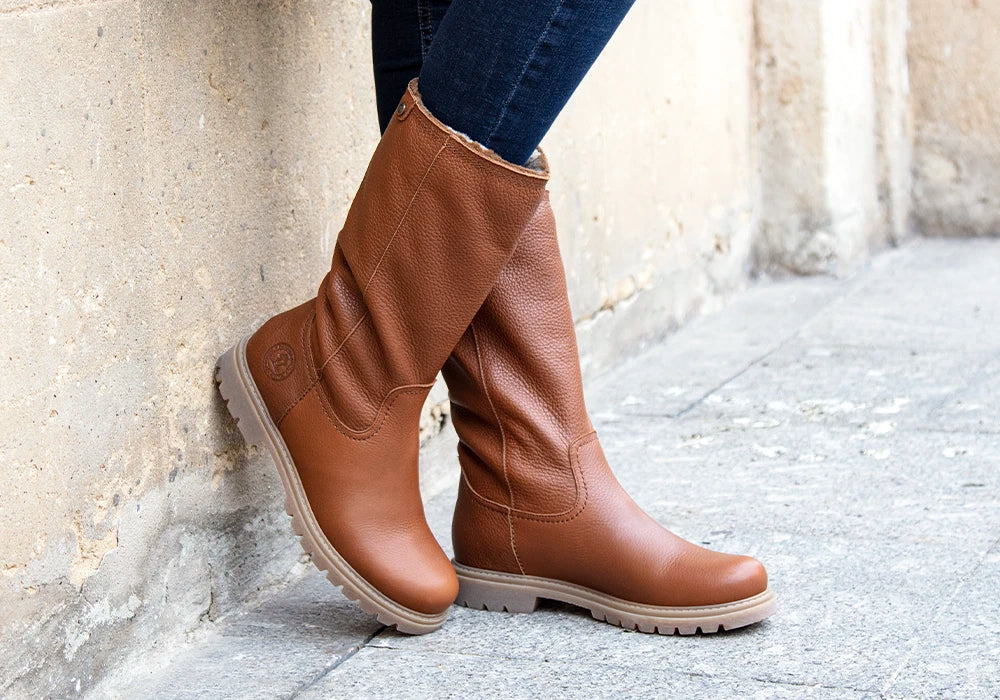 10 formas de combinar tus botas marrones para mujer | Panama Jackl