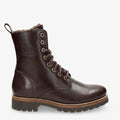 Frisia botas de piel con forro interior de pelo. marron