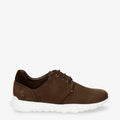 Julius sneakers de piel con forro interior de piel. marron