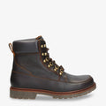 Polop botas de piel con forro interior de piel. castaño