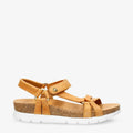 Sally Basics sandalias de piel con forro interior de piel. vintage
