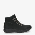 Newark botines de piel con forro interior de piel. negro