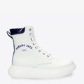 Yuca botas de piel con forro interior de piel. blanco