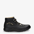 Newton botines de piel con forro interior de piel. negro
