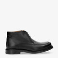 Paxton botines de piel con forro interior de piel. negro