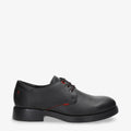 Edy zapatos de piel con forro interior de piel. negro