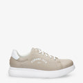 Yan sneakers de piel con forro interior de piel. taupe