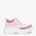 Hilda sneakers de piel con forro interior de piel. rosa