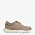 Julius sneakers de piel con forro interior de piel. piedra