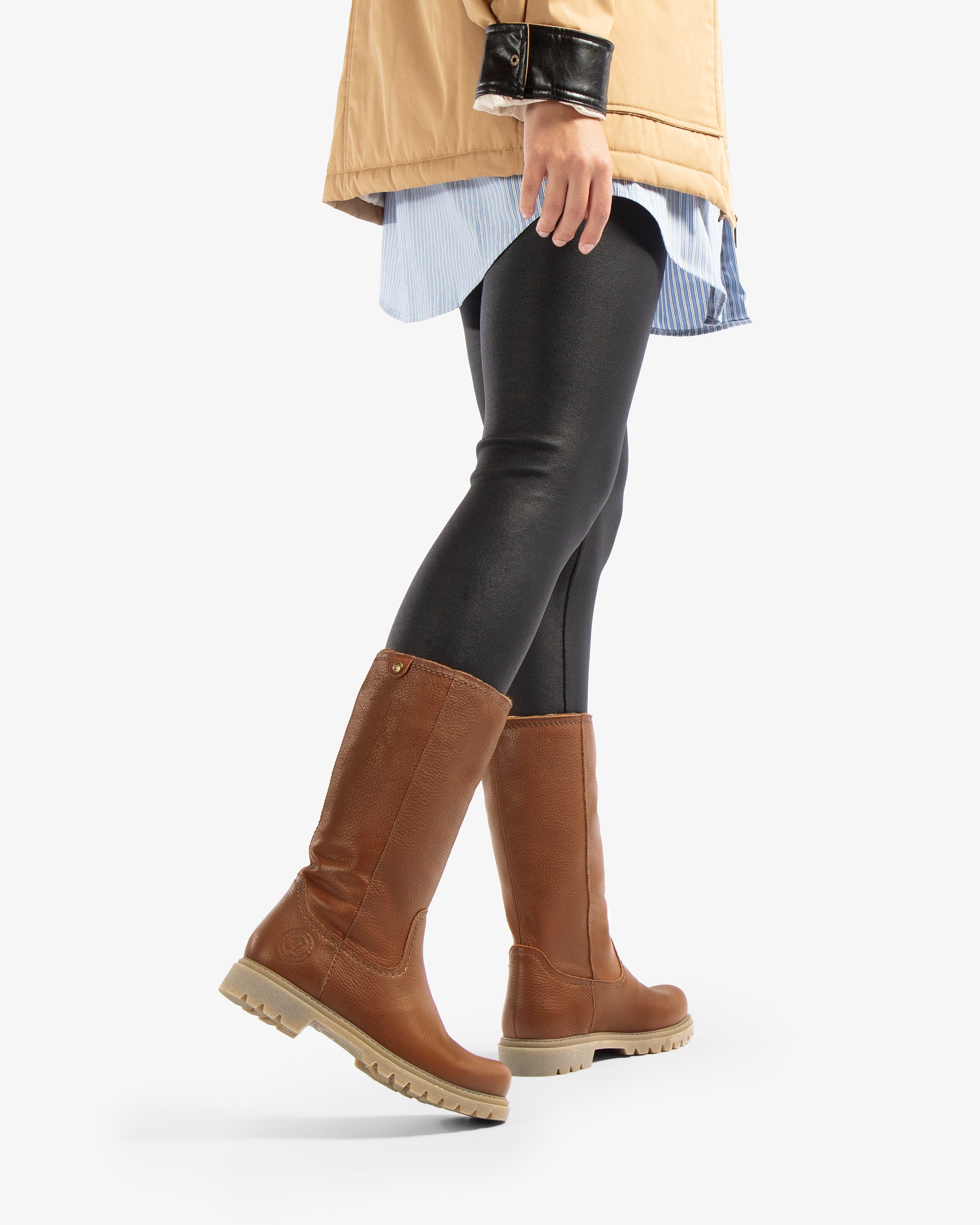 Igloo Panama Jack Con Falda Botas Piel Mujer Botas Panama Jack