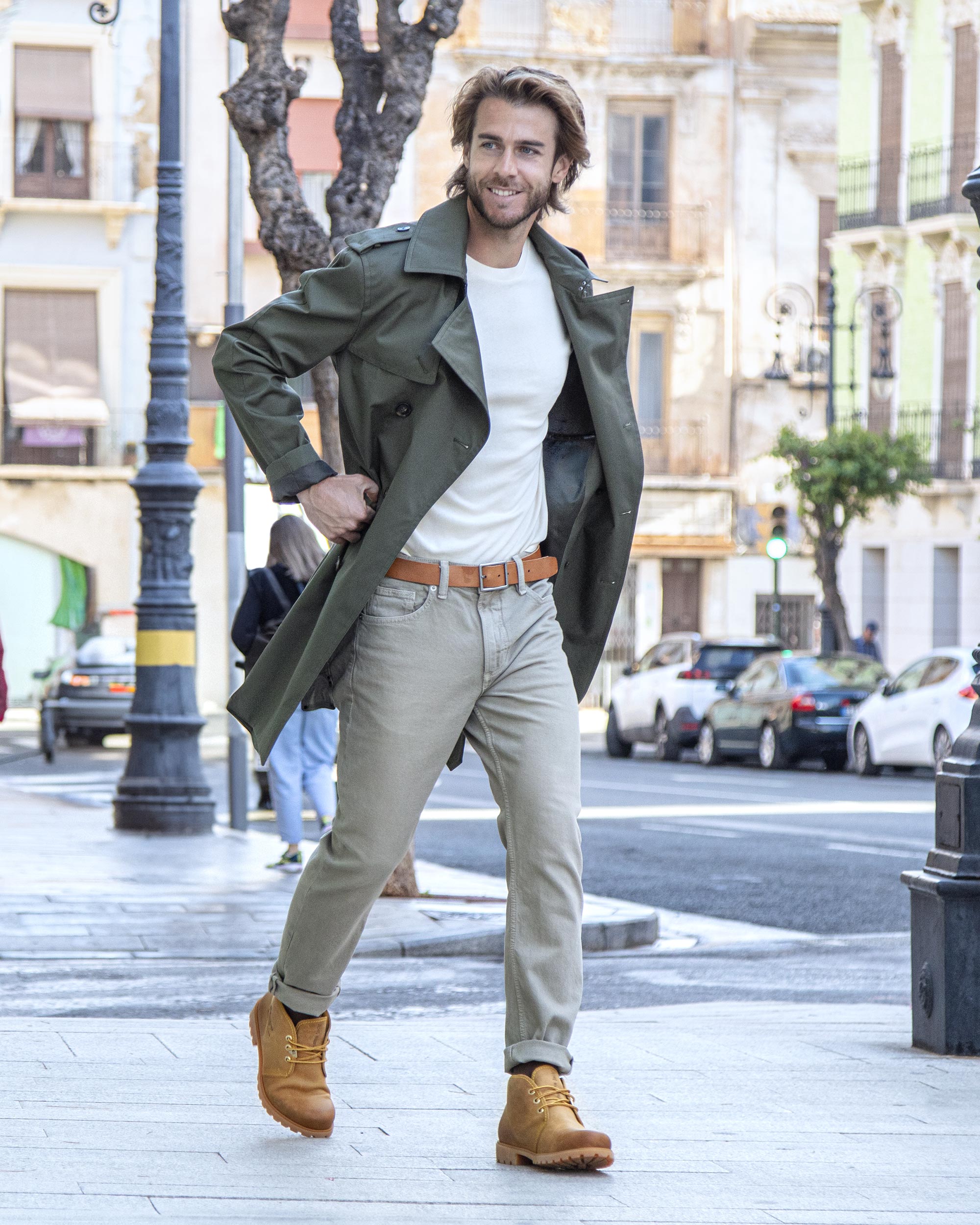 Botas Marrones Vestimenta Con Botines Hombre Botín Bota Panama C1