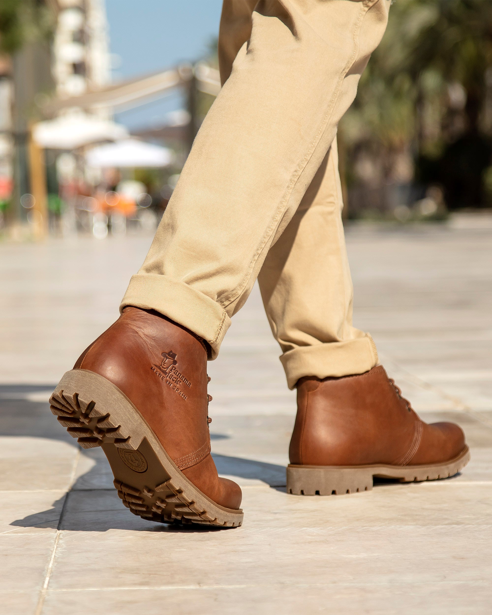 Brown Panama Jack Herren Fedro Biker Boots Panama Jack Fedro Boots