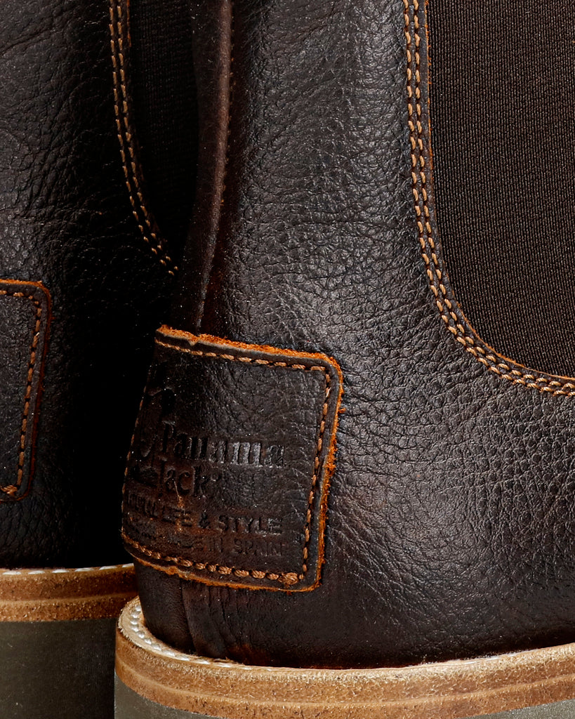 Burton botín de piel con forro interior de piel. castaño