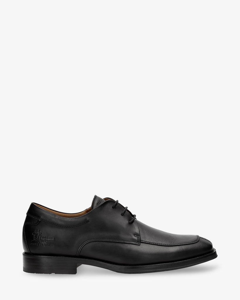 Delano zapatos de piel con forro interior de piel. negro