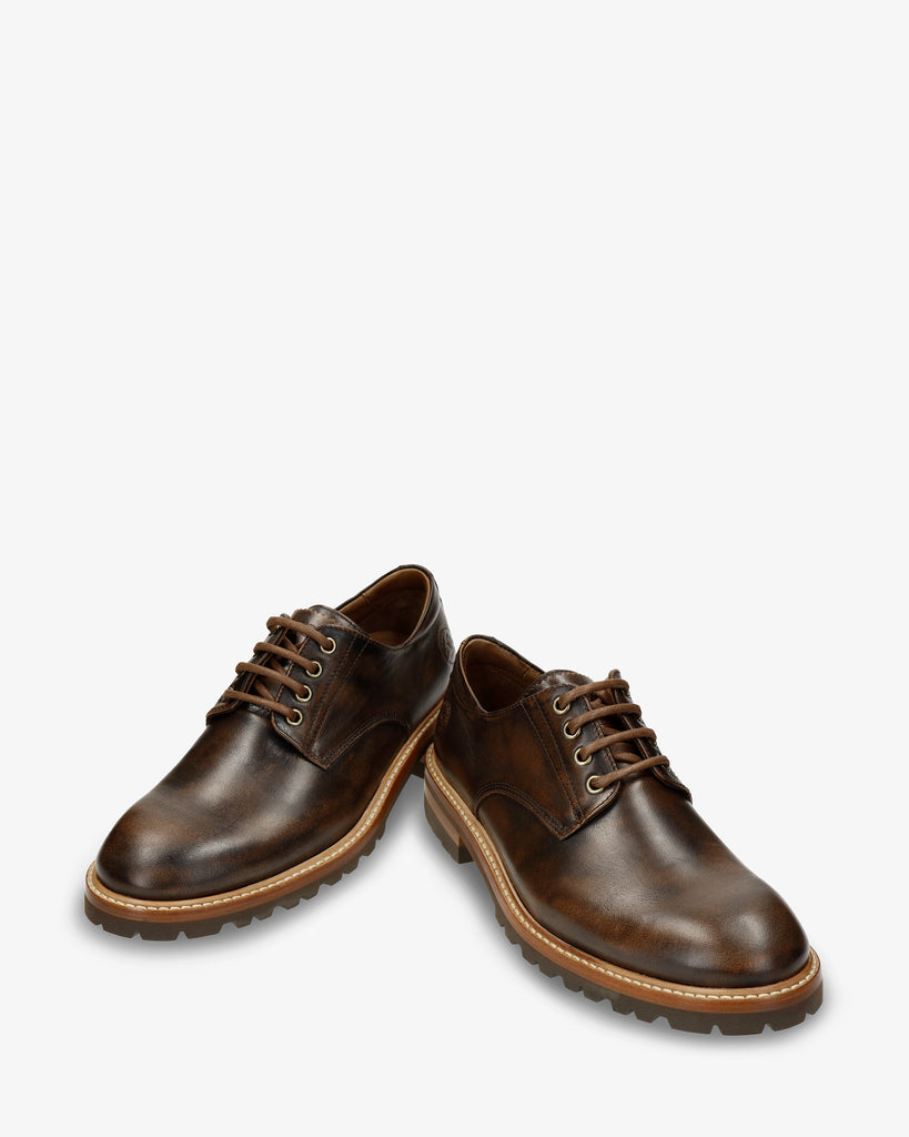 Elio zapatos de piel con forro interior de piel. cuero