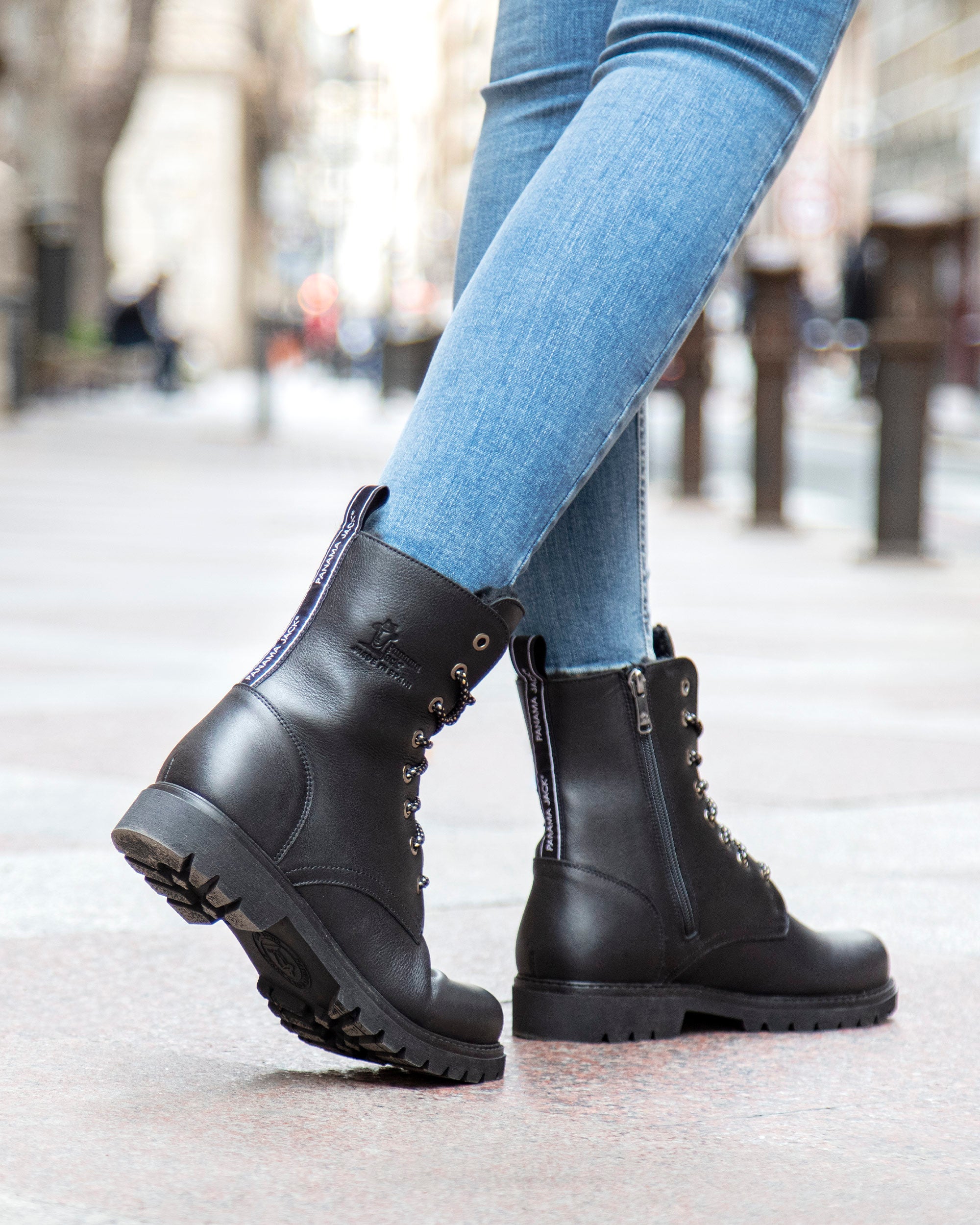 Panama Jack Mujer Bota Panama Jack Frisia B4 Napa Blanco Panama