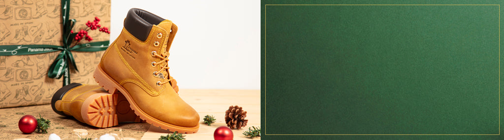 Bodegón con Bota Panama 03 y un regalo