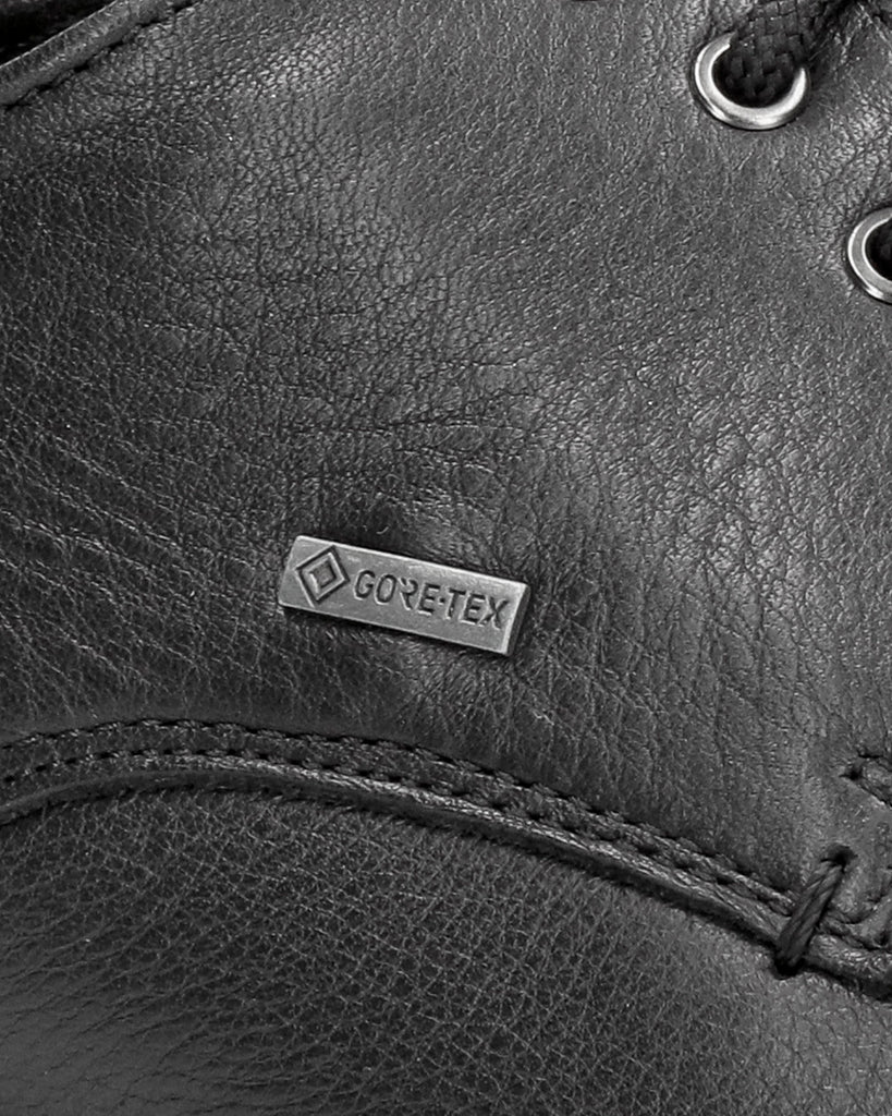 Jackson Gtx zapatos de piel con forro interior de gore-tex®. negro