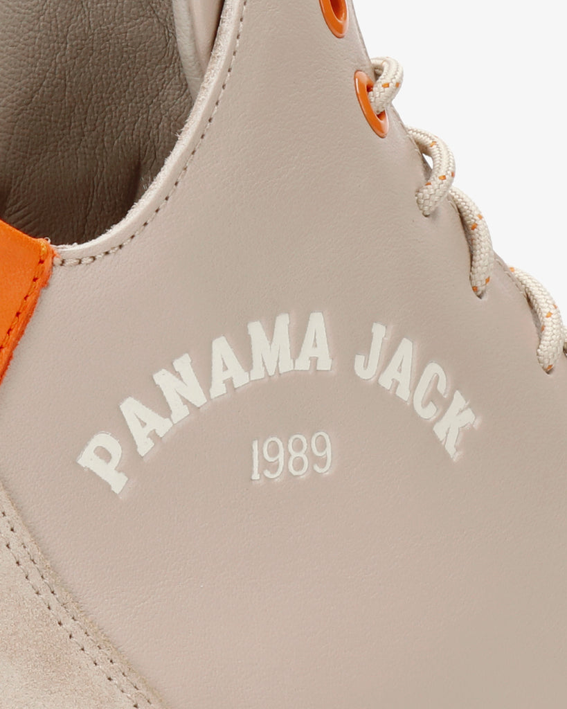 Jayden botín de piel con forro interior de piel. taupe