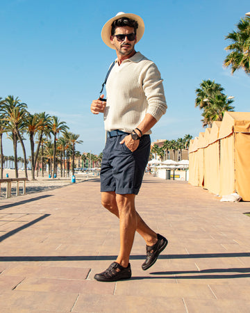 Meridian Basics sandalias de piel con forro interior de lycra. marron