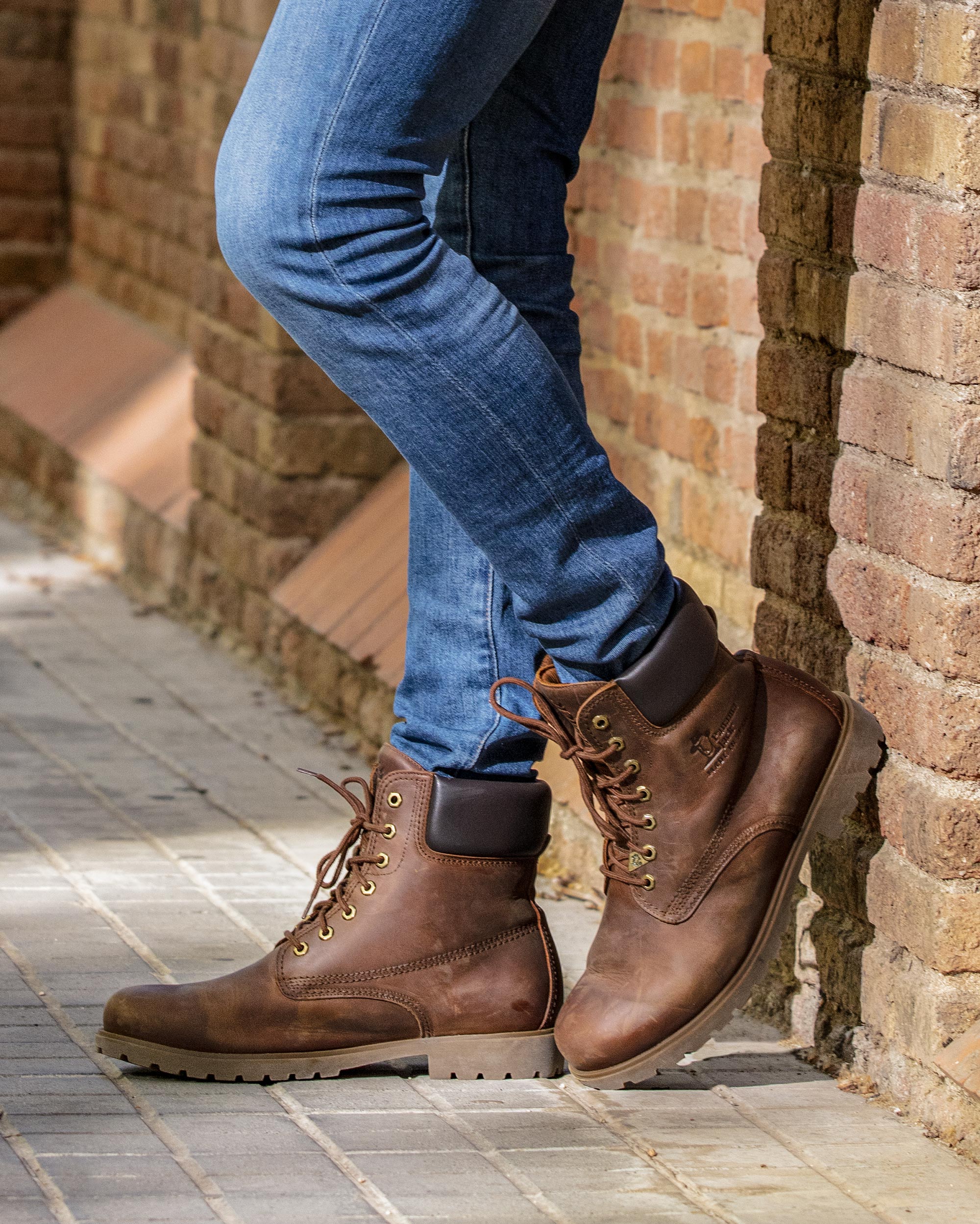 Amazon Botas De Cuero Caña Alta Para Hombre Bota Panama 03 C8