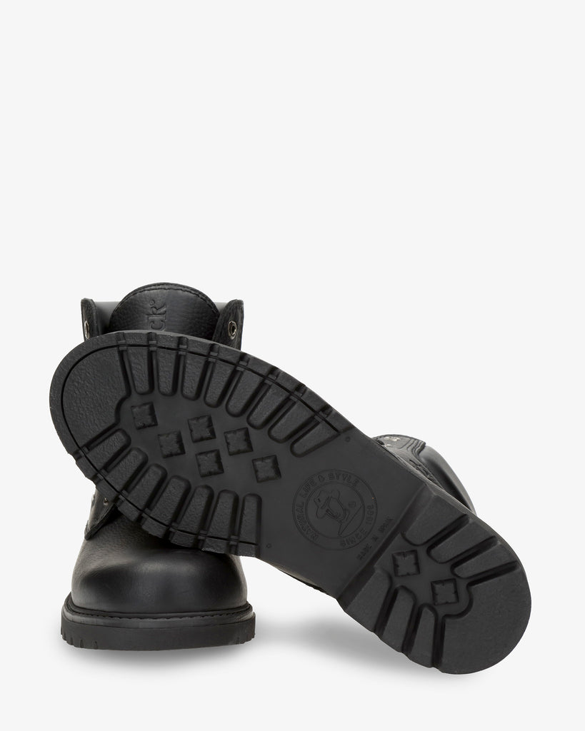 Panama 03 Gtx Wool botas de piel con forro interior de gore-tex® y lana. negro