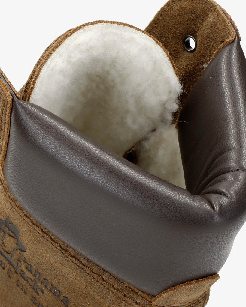 Panama 03 Gtx Wool botas de piel con forro interior de gore-tex® y lana. marron