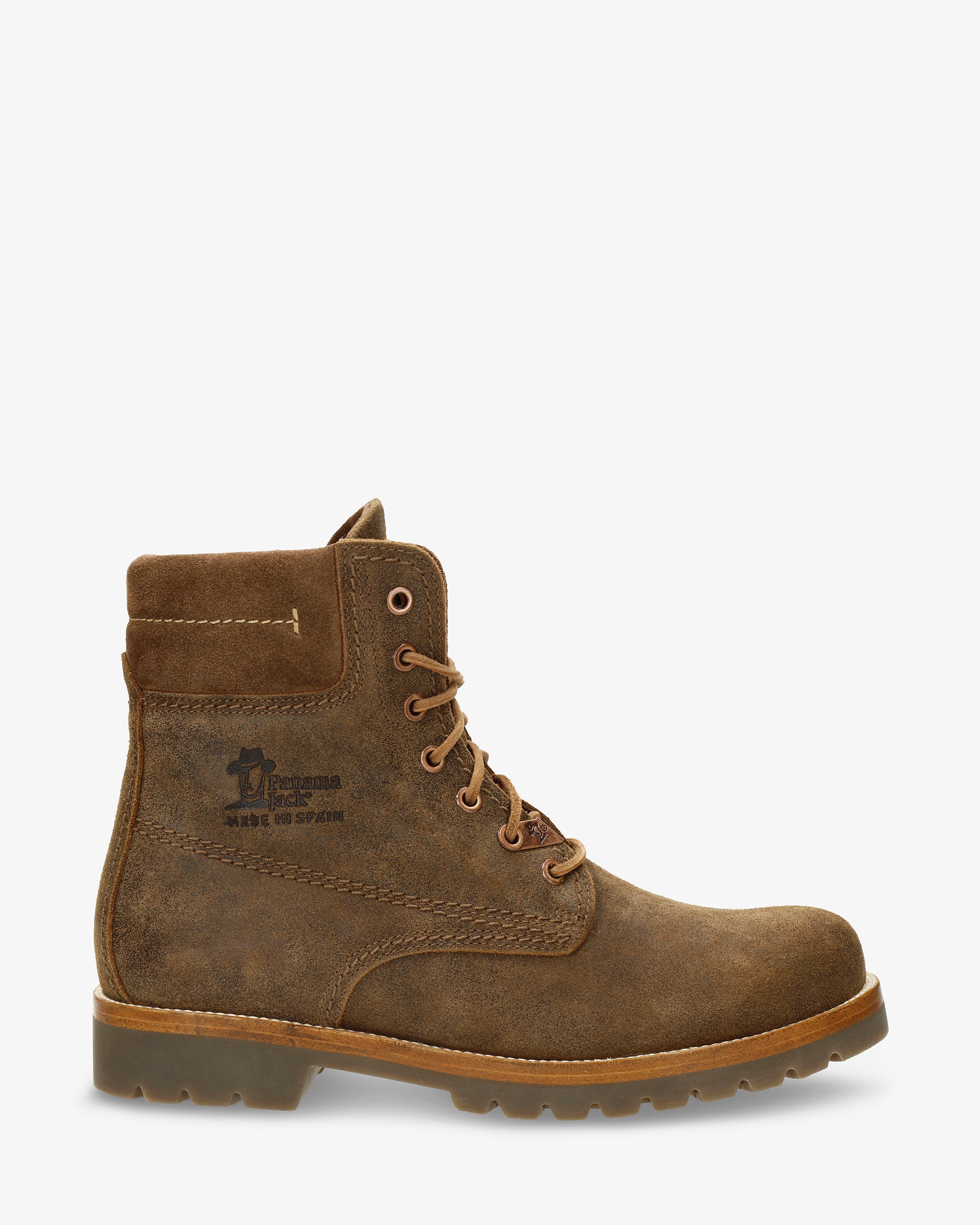 Cuero Botitas Nauticas Panama Jack Hombre Botas Náuticas Panama