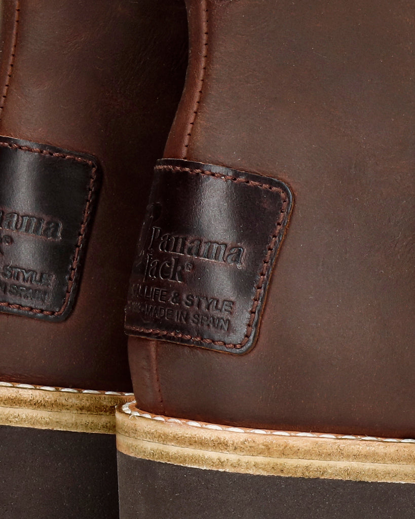 Pauline botines de piel con forro interior de piel. cuero