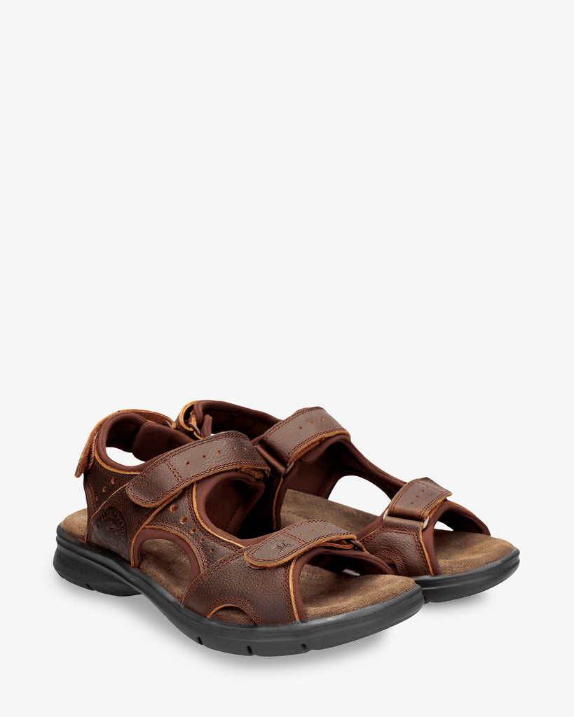 Salton Basics sandalias de piel con forro interior de lycra. cuero