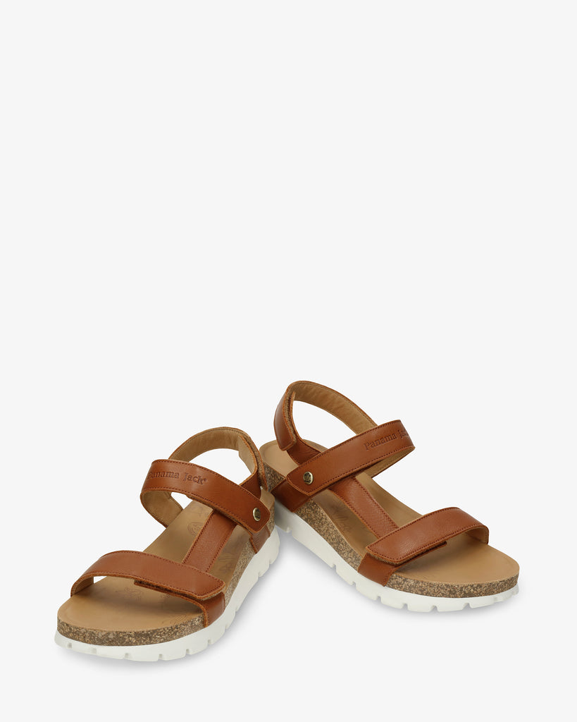 Selma sandalias de piel con forro interior de piel. cuero